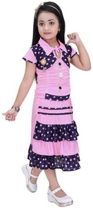 Conjunto de Top y Falda de Tela Suave para Niñas, Ropa Elegante y Agradable al Tacto para Fiestas y Festivales, Disponible para la Venta - Product Image 3