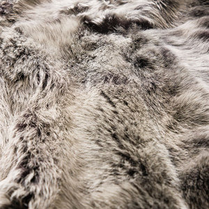 Wholesale Elegant <b>Long</b> Black Shearling Coat With Fox Fur Collar And Cuffs Winter Warm Full Sleeve <b>Women's</b> <b>Jacket</b> - Product Image 6