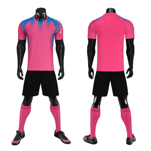 Conjunto de Camiseta de Fútbol para Hombre Adulto, Mangas Cortas, Correa Ajustable, Antibacteriano, Impresión Sublimada, Nombres de Equipo Personalizados, Verano - Product Image 4