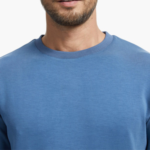 Sudadera con Capucha Térmica Casual de Bambú y Algodón para Hombre, de Alta Calidad, Personalizada, Sólida, Suave, Transpirable y Ecológica, Venta al Por Mayor - Product Image 3