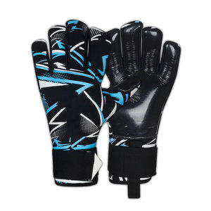 Gants de gardien de but de football, à doigts entiers, antidérapants, respirants, en PU, fermeture à boucle, équipement sportif unisexe - Product Image 3