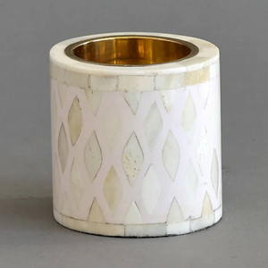Brûleur à Bakhoor de Qualité Supérieure pour Porte-Encens en Os M.O.P avec Incrustation Naturelle de Nacre pour Usage Religieux et Décoration Intérieure - Product Image 5