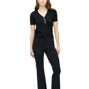 Cárdigan de lana acrílica informal para mujer, de invierno, con mangas largas, cuello en V, diseño floral, elegante, decorado con botones, suéter, Bangladesh - Product Image 6