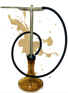 Malaki Shisha Lounge & Café, édition ambre en acier inoxydable de 65 cm, vente en gros - Product Image 4