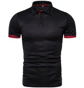 Men's <b>Black</b> Short Sleeve Anti-Wrinkle Breathable Quick Dry Digital Print Knitted Spandex/Cotton Casual Pocket Front Logo <b>Shirt</b> - Product Image 4