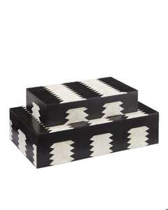 Stylish Rectangle Resin Inlay Wooden Jewelry <b>Box</b> Craftsmanship Perfect for Jewelry <b>Keepsake</b> Storage India - Product Image 1