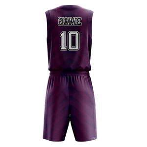 Uniforme d'équipe de basket-ball personnalisé pour la nouvelle saison, uniforme de basket-ball personnalisé entièrement sublimé - Product Image 2