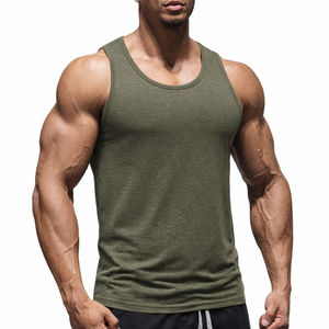 Débardeur Homme Coupe Musclée Formelle - Séchage Rapide, Respirant, Spandex/Nylon, Idéal Musculation et Entraînement Estival - Product Image 3