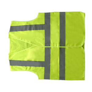 Chaleco de Seguridad Reflectante de Alta Visibilidad con Logotipo Personalizado en la Parte Delantera, Impermeable, con Tela de Malla y Patrón de Letras, Venta al Por Mayor - Product Image 4