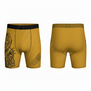 Premium Quality Trendy Stylish Underwear Brief <b>Boxer</b> Training Compression Shorts Custom Made Color Multi Purpose Boxing Shorts - Product Image 6