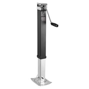 Martinetto Girevole per Rimorchio in Metallo con Capacità di 8000 Libbre, Montaggio su Tubo Saldato e Maniglia Ergonomica da 15 Pollici - Product Image 3