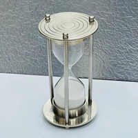 Reloj de Pared 3D con Diseño de Ángel y Cruz, de Aluminio con Acabado en Níquel, 6 Pulgadas |   Pie Decorativo Vintage para Mesa de Graduación