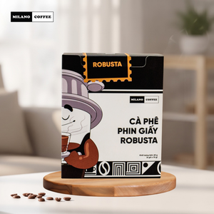 กาแฟโรบัสต้าเวียดนามแบบสำเร็จรูป บรรจุซอง ขายส่ง รับผลิตแบบ OEM แบรนด์ส่วนตัว - Product Image 1