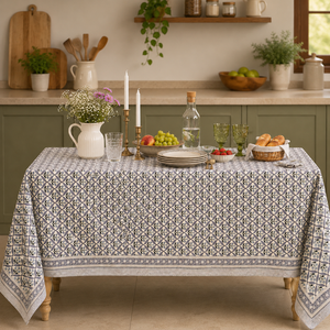 Wholesale <b>Table</b> Cotton Christmas Rectangular <b>Table</b> <b>Cloths</b> for Events Party Wedding <b>Table</b> Clothes <b>Round</b> Tablecloth - Product Image 2