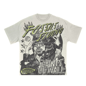 T-shirt pour homme de style nouveau, motif crâne, col rond, manches courtes, imprimé en coton, coupe classique - Product Image 5