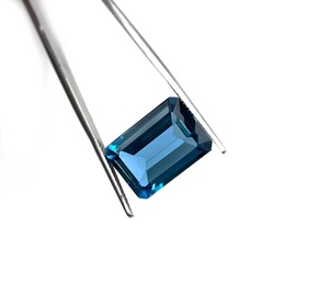 Natural <b>London</b> Blue Topaz Octagon Cut Faceted Loose Gemstone 12MM 18MM Natural Stone High Quality Jewelry Making Wholesale Bulk - Product Image 5