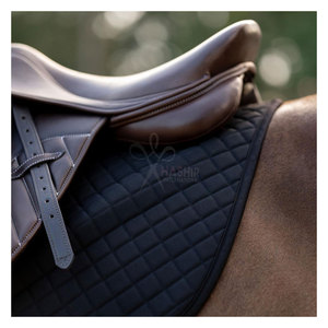 Tapis de selle d'équitation polyvalent en acier inoxydable, avec soulagement de la nuque, dessous brossé, pour entraînement et compétition, durable - Product Image 6
