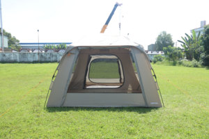 Carpa de Camping de Poliéster para 4-5 Personas, Capa Única, Impermeable, para las Cuatro Estaciones, con Gran Espacio - Product Image 2
