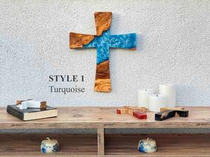 Cruz de madera hecha a mano, signo cristiano de oración, nueva, venta al por mayor, para colgar en la pared, nuevo precio bajo aquí - Product Image 2