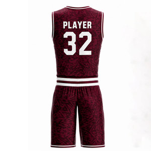 Ensemble d'uniformes de basketball de haute qualité avec technologie de tissu respirant, graphismes d'équipe personnalisés et performance athlétique - Product Image 2
