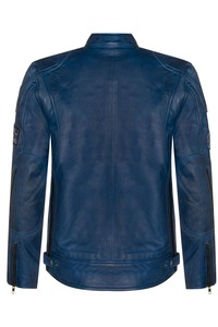 Blouson de motard en cuir véritable pour homme – Veste décontractée en cuir de qualité supérieure – Service d'échantillons direct usine disponible - Product Image 4