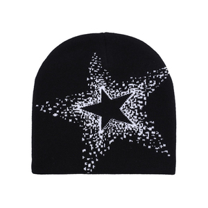 High Quality Unisex Mens Winter <b>Beanie</b> Hat Knitted Ski & Beach Travel Y2K Style 100% Acrylic Common - Product Image 3