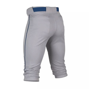 Pantalon de baseball uni teint en gros, qualité supérieure, prix raisonnable, fermeture personnalisée, service OEM - Product Image 4