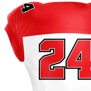 Camiseta de Fútbol Americano para Hombre, Personalizada por Sublimación, Ropa Deportiva de Equipo, Verano, Corta, Transpirable, Poliéster Ligero, Proveedor - Product Image 6