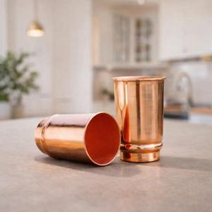 Vaso de Cobre Martillado de Lujo HASAN CRAFT, Hecho a Mano, Proveedor al por Mayor, Ligero, Empaque Personalizado, Taza Ayurvédica para Beber - Product Image 5