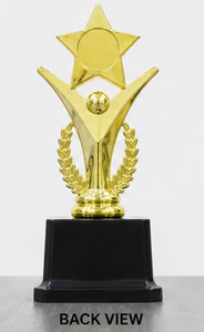 •Modern plastic <b>trophy</b> designed for academic achievements. - Product Image 2