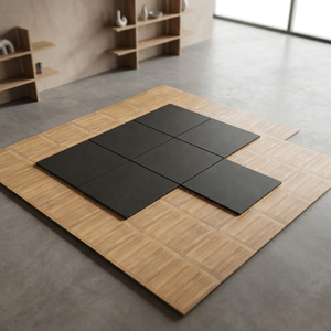 Carrelage extérieur en porcelaine rectifié R11, 20 mm, haute résistance, qualité supérieure, 60x60 cm, fabriqué en Inde pour l'exportation, carrelage mural extérieur. - Product Image 5