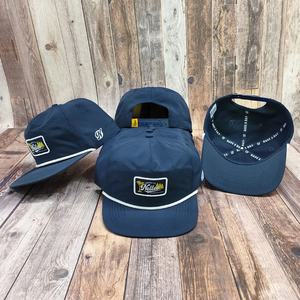 Gorra Snapback Personalizada con Bordado 3D en Oro, Gorra de 5 Paneles Sin Estructura 100% Nailon, Gorra de Secado Rápido con Visera Plana - Product Image 3