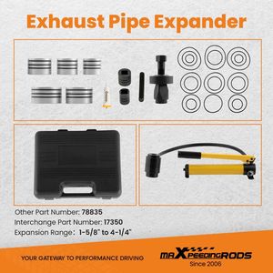 Kit di Riparazione Auto con Espansore Idraulico per Tubi di Scarico 10T, da 1 5/8'' a 4 1/4'' 78835 - Product Image 5