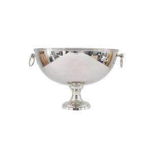 Refroidisseur à vin moderne en aluminium argenté pour champagne et vin, seau à boissons en métal pour 2 bouteilles, accessoire de bar de luxe fait main - Product Image 6