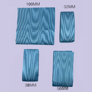 Wholesale OEM Hot Selling <b>Ribbons</b> Ceremonial Medal Moire and Wick Silk Customized Logo and Solid Pattern on Polyester Fabric - Product Image 3