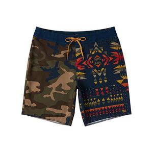 Short de bain d'été décontracté à séchage rapide pour hommes, taille moyenne, pantalon court classique pour hommes avec poche plus grande, service OEM de short de bain de plage - Product Image 1