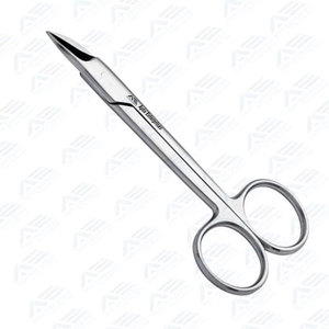 Tijeras Curvas Beebee para Coronas Dentales, de Acero Inoxidable, con Fuente de Alimentación Manual, de la Mejor Calidad, 10.5 cm - Product Image 5