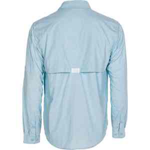 Camiseta de Pesca Moderna y Personalizable de Manga Larga, Impermeable, Cortavientos, Ligera, con Protección Solar UPF 50, de Poliéster/Spandex Sublimado - Product Image 3