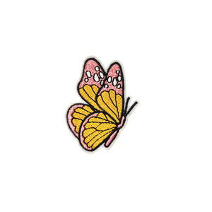 Custom Twill Fabric Embroidered Heat Press Garment <b>Patches</b> With Floral Thread Design Iron On <b>For</b> <b>Jackets</b> Hats Bags - Product Image 3