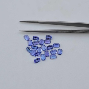 4x6mm Natural Deep Blue Tanzanite <b>Long</b> <b>Cushion</b> Shape Wholesale Gemstone High Quality Faceted Tanzanite Stone For Fashion Jewelry - Product Image 3