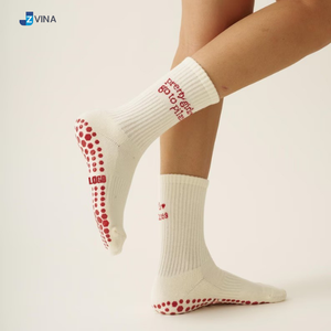 OEM <b>Custom</b> Pilates <b>Socks</b> High Quality Breathable Cute Gym Reformer Pilates <b>Socks</b> <b>Custom</b> Dance Yoga <b>Grip</b> <b>Socks</b> Women - Product Image 3