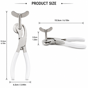 MANAN INSTRUMENTS Herramienta de corte de acero inoxidable para metal duro, cuchilla giratoria, dispositivo cortador de anillos hinchados para hacer collares - Product Image 4