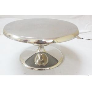 Grand plateau à gâteaux et pâtisseries en argent, accessoires de cuisine pour mariages, fêtes, présentoir à biscuits, outils à gâteaux - Product Image 1