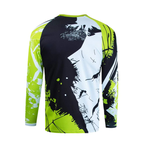 Traje de Motocross Personalizado al por Mayor, Transpirable, de Secado Rápido, con Logotipos y Nombres de Equipos Personalizados - Product Image 2