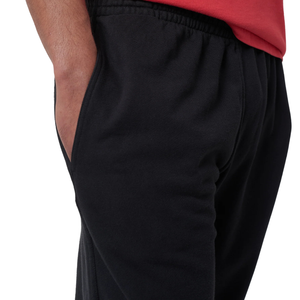 Pantalones de hombre al por mayor de corte relajado con cintura elástica personalizada, cordón, bolsillos laterales, bolsillo trasero con parche y dobladillo con puño, ropa casual para estar en casa. - Product Image 6