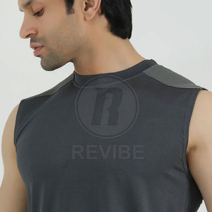 Camiseta sin Mangas de Nueva Llegada, Buena Calidad, Cuello Redondo, Camisetas sin Mangas Personalizadas, Camiseta sin Mangas en Venta - Product Image 5