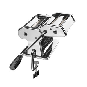 Macchina per Fare la Pasta in Acciaio Inox con Rullo Manuale per Pasta Fatta in Casa - Product Image 1