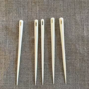 Agujas de coser de hueso de búfalo pulido, ecológicas, de la mejor calidad, NAAL BINDING Zehra Industries Europe, decoración para bodas - Product Image 6