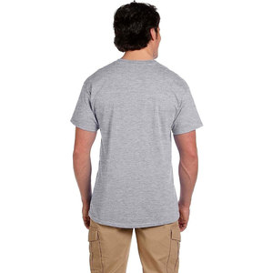 Camiseta de Hombre de Alta Calidad, Superventas, Color Sólido, 100% Algodón, Transpirable y de Secado Rápido, Corte Regular, Informal, para Adultos - Product Image 5