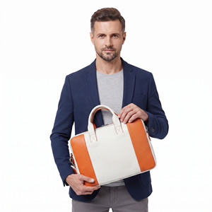 Men Leather Laptop Travel <b>Bag</b> Men Leather <b>Computer</b> Briefcase for Business Men Handmade Leather Laptop <b>Bag</b> - Product Image 1